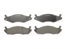 Комплект гальмівних колодок передн, CHEVROLET CAPRICE HUMMER HUMMER H1 JEEP CHEROKEE, CJ5 - CJ8, COMANCHE, GRAND WAGONEER, WRANGLER I 2.0-6.5D 01.72-12.04 ABE C1Y011ABE (фото 1)