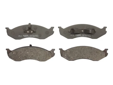Комплект гальмівних колодок передн, JEEP CHEROKEE, COMANCHE, GRAND CHEROKEE I, WRANGLER I, WRANGLER II KIA CARNIVAL I 2.1D-5.9 10.84-04.07 ABE C1Y012ABE