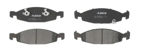 Комплект гальмівних колодок передн, JEEP CHEROKEE, GRAND CHEROKEE II 2.5-4.7 01.88-09.05 ABE C1Y014ABE