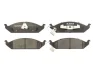 Комплект гальмівних колодок передн, CHRYSLER CIRRUS, SEBRING, STRATUS DODGE AVENGER, STRATUS PLYMOUTH BREEZE 2.0/2.4/2.5 05.94-04.01 ABE C1Y020ABE (фото 1)