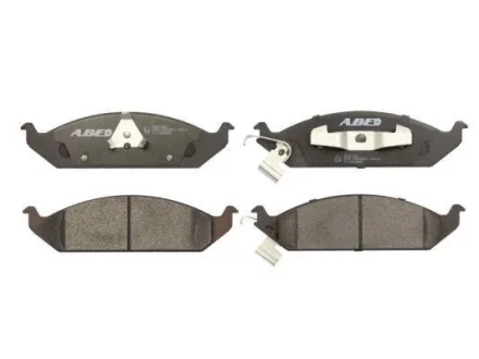 Комплект гальмівних колодок передн, CHRYSLER CIRRUS, SEBRING, STRATUS DODGE AVENGER, STRATUS PLYMOUTH BREEZE 2.0/2.4/2.5 05.94-04.01 ABE C1Y020ABE