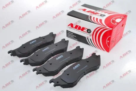 Комплект гальмівних колодок передн, DODGE DURANGO, RAM 1500, RAM 2500 3.7-6.7D 06.01-12.10 ABE C1Y028ABE