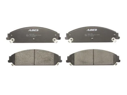 Комплект гальмівних колодок передн, CHRYSLER 200, 300 C, 300C DODGE CALIBER, CHALLENGER, CHALLENGER SE, CHARGER, MAGNUM, MAGNUM II LANCIA THEMA 2.0-6.4 09.04- ABE C1Y035ABE