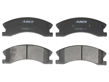 Комплект гальмівних колодок передн, JEEP GRAND CHEROKEE II, GRAND CHEROKEE III 2.7D-4.7 09.98-12.10 ABE C1Y036ABE
