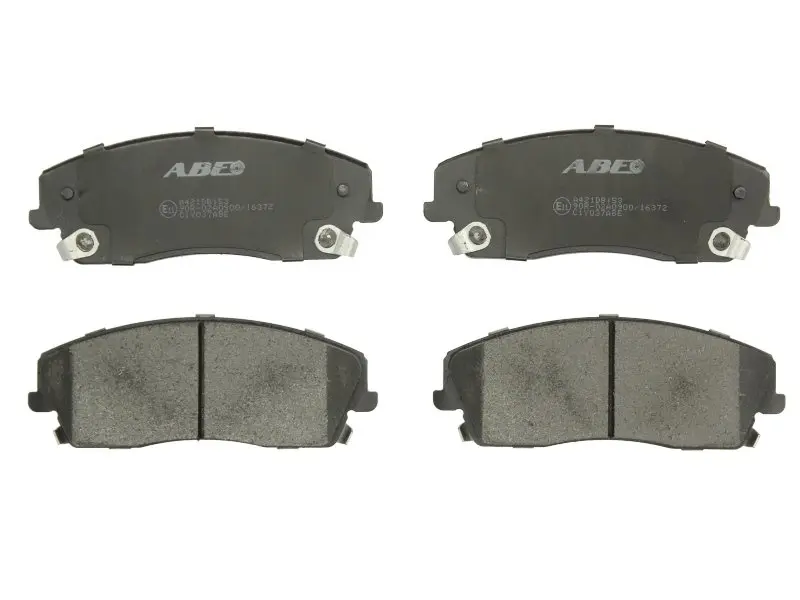 Комплект гальмівних колодок передн, CHRYSLER 300 C, 300C DODGE CHALLENGER, CHALLENGER SE, CHARGER, MAGNUM 2.7-6.4 09.04- ABE C1Y037ABE (фото 1)