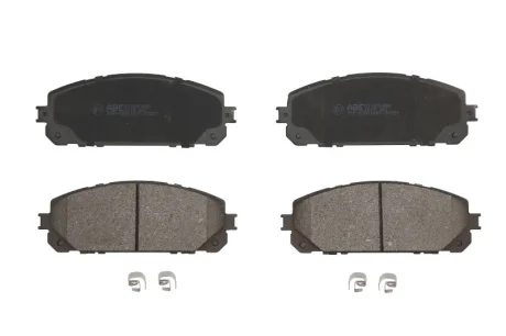 Комплект гальмівних колодок передн, JEEP CHEROKEE 2.0-3.2 11.13- ABE C1Y050ABE
