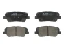 Комплект гальмівних колодок задн, HYUNDAI ELANTRA V, EQUUS / CENTENNIAL, GENESIS, GRAND SANTA FÉ, SANTA FE IV, SANTA FÉ II, SANTA FÉ III KIA BORREGO, QUORIS I, SORENTO I 1.6-5.0 03.06- ABE C20316ABE (фото 1)