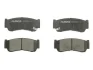Комплект гальмівних колодок задн, HYUNDAI H-1, H-1 / STAREX, H-1 CARGO, SANTA FÉ II 2.2D-2.7 06.97- ABE C20513ABE (фото 3)