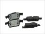 Комплект гальмівних колодок задн, CADILLAC BLS FORD TRANSIT CONNECT NISSAN PRIMERA OPEL SIGNUM RENAULT ESPACE IV, LAGUNA II, LATITUDE, MEGANE II, VEL SATIS SAAB 9-3 1.5D-3.5 09.00- ABE C21041ABE (фото 2)