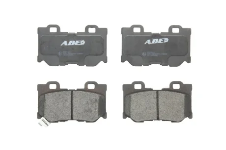 Комплект гальмівних колодок задн, FORD ECOSPORT INFINITI FX, G, M, M37, Q50, Q60, Q70, QX70 NISSAN 370Z, GT-R 1.5D-5.6 09.07- ABE C21049ABE