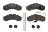 Комплект гальмівних колодок задн, IVECO DAILY II, DAILY III NISSAN CABSTAR, CABSTAR E, NT400 CABSTAR 2.5D-3.0D 01.89- ABE C21056ABE (фото 1)