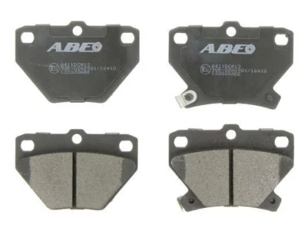 Комплект гальмівних колодок задн, PONTIAC VIBE TOYOTA ALLION I, BB I, BREVIS, CALDINA, CAMRY, CELICA, COROLLA, COROLLA VERSO, CROWN, IST, MARK X II, MATRIX, OPA, PLATZ, PORTE I 1.0-3.0 10.82- ABE C22020ABE