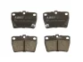 Комплект гальмівних колодок задн, CHERY TIGGO TOYOTA RAV 4 I, RAV 4 II 1.6-2.4 01.94-10.16 ABE C22027ABE (фото 1)