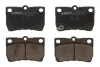 Комплект гальмівних колодок задн, LEXUS GS, IS C, IS II, IS III TOYOTA CALDINA, CROWN, MARK II, MARK X I, MARK X II, OPA 1.8-4.6 08.96- ABE C22033ABE (фото 1)