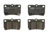 Комплект гальмівних колодок задн, LEXUS GS, IS C, IS II, IS III TOYOTA CALDINA, CROWN, MARK II, MARK X I, MARK X II, OPA 1.8-4.6 08.96- ABE C22033ABE-P (фото 1)