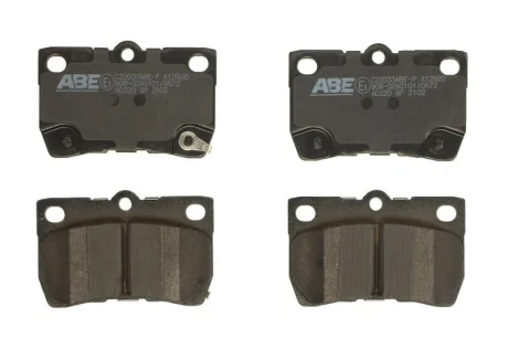 Комплект гальмівних колодок задн, LEXUS GS, IS C, IS II, IS III TOYOTA CALDINA, CROWN, MARK II, MARK X I, MARK X II, OPA 1.8-4.6 08.96- ABE C22033ABE-P