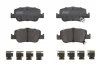 Комплект гальмівних колодок задн, TOYOTA AURIS, BB I, COROLLA, PRIUS, PROBOX / SUCCEED, RACTIS, VERSO S, VIOS / SOLUNA VIOS, YARIS, YARIS / VIOS 1.0-2.2D 03.00- ABE C22036ABE-P (фото 1)