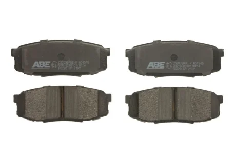 Комплект гальмівних колодок задн, LEXUS LX TOYOTA LAND CRUISER 200, LAND CRUISER 90, LAND CRUISER PRADO, SEQUOIA, TUNDRA 3.0D-5.7ALK 02.00- ABE C22039ABE-P