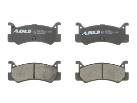 Комплект гальмівних колодок задн, DAIHATSU CHARADE IV, GRAN MOVE MAZDA 323 C IV, 323 F IV, 323 III, 323 S IV, MX-3 1.0-1.8 08.85- ABE C23003ABE