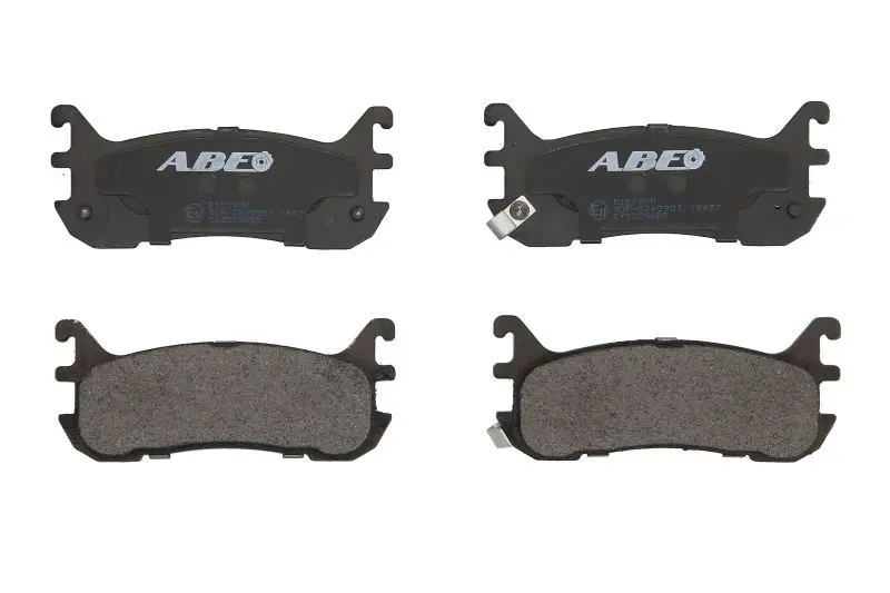 Комплект гальмівних колодок задн, MAZDA 323 C V, 323 F V, 323 P V, 323 S V, MX-5 I, MX-5 II 1.3-2.0D 01.93-10.05 ABE C23009ABE (фото 1)