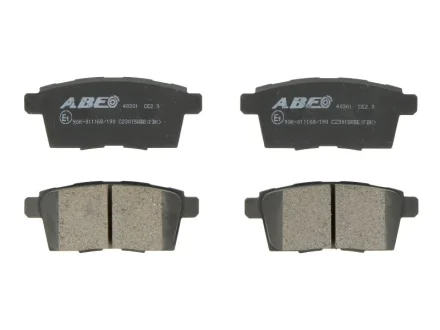 Комплект гальмівних колодок задн, FORD USA EDGE LINCOLN MKX MAZDA CX-5, CX-7, CX-9 2.2D-3.7 06.06- ABE C23015ABE