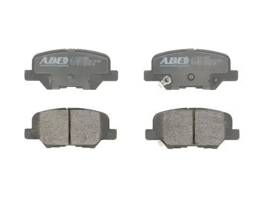 Комплект гальмівних колодок задн, CITROEN C4 AIRCROSS MAZDA 3, 6 MITSUBISHI ASX, OUTLANDER III PEUGEOT 4008 1.6-3.0 02.10- ABE C23019ABE (фото 1)