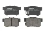 Комплект гальмівних колодок задн, ACURA LEGEND, LEGEND II, TL, TSX FIAT SEDICI HONDA ACCORD IV, ACCORD IX, ACCORD V, ACCORD VI, ACCORD VII, ACCORD VIII, CITY IV, CIVIC III 1.1-3.7 01.86- ABE C24005ABE (фото 1)