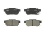 Комплект гальмівних колодок задн, HONDA ACCORD III, ACCORD IV, ACCORD IX, ACCORD V, ACCORD VI, ACCORD VII, ACCORD VIII, CITY, CITY IV, CIVIC III, CIVIC IV, CIVIC V, CIVIC VI 1.1-3.7 10.84- ABE C24007ABE (фото 1)