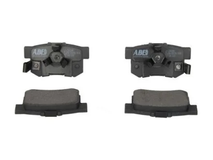 Комплект гальмівних колодок задн, ACURA RDX FIAT SEDICI HONDA ACCORD IV, ACCORD IX, ACCORD V, ACCORD VI, ACCORD VII, ACCORD VIII, CITY IV, CIVIC III, CIVIC IV, CIVIC IX 1.2-3.7 03.86- ABE C24020ABE