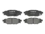Комплект гальмівних колодок задн, PORSCHE 911 SUBARU BRZ, FORESTER, IMPREZA, LEGACY III, LEGACY IV, LEGACY V, OUTBACK, TRIBECA, WRX, XV TOYOTA GT 86 1.5-3.6 07.77- ABE C27005ABE (фото 1)
