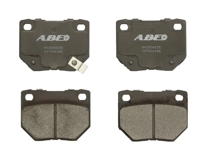 Комплект гальмівних колодок задн, SUBARU IMPREZA, TRIBECA 2.0-3.6 11.95- ABE C27006ABE (фото 1)