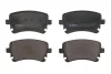 Комплект гальмівних колодок задн, AUDI A3, A4 B6, A4 B7, A6 ALLROAD C6, A6 C5, A6 C6, A8 D3 BENTLEY CONTINENTAL, CONTINENTAL FLYING SPUR VW CALIFORNIA T5 CAMPER 1.8-Electric 05.01-08.24 ABE C2A004ABE (фото 1)