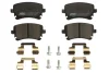 Комплект гальмівних колодок задн, AUDI A3, A4 B6, A4 B7, A6 ALLROAD C6, A6 C5, A6 C6, A8 D3 BENTLEY CONTINENTAL, CONTINENTAL FLYING SPUR VW CALIFORNIA T5 CAMPER 1.8-Electric 05.01-08.24 ABE C2A004ABE-P (фото 1)