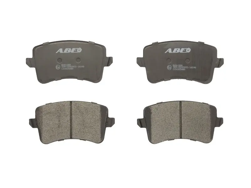 Комплект гальмівних колодок задн, AUDI A4 ALLROAD B8, A4 ALLROAD B9, A4 B7, A4 B8, A5, A7, Q5 1.8-4.2 06.06- ABE C2A005ABE (фото 1)