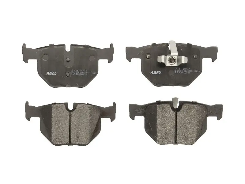 Комплект гальмівних колодок задн, BMW 3 (E90), 3 (E91), 3 (E92), 3 (E93), 5 (E60), 5 (E61), 7 (E65, E66, E67), X1 (E84) 1.6-4.0 03.04-06.15 ABE C2B012ABE (фото 1)