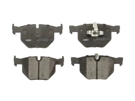 Комплект гальмівних колодок задн, BMW 3 (E90), 3 (E91), 3 (E92), 3 (E93), 5 (E60), 5 (E61), 7 (E65, E66, E67), X1 (E84) 1.6-4.0 03.04-06.15 ABE C2B012ABE