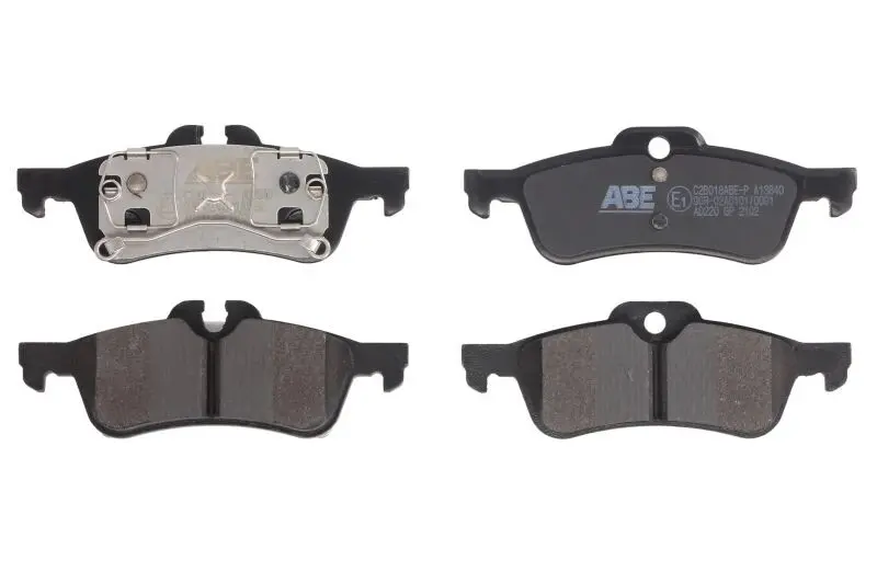 Комплект гальмівних колодок задн, LINCOLN CONTINENTAL MINI (R50, R53), (R52) 1.4D/1.6/3.8 09.87-07.08 ABE C2B018ABE-P (фото 1)