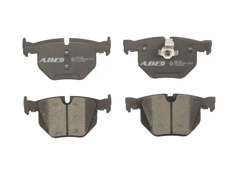 Комплект гальмівних колодок задн, BMW 3 (E90), 3 (E92), 3 (E93), 5 (E60), 5 (E61), 6 (E63), 6 (E64), 7 (E65, E66, E67), X5 (F15, F85), X6 (F16, F86) 2.0-4.4 12.01-07.19 ABE C2B019ABE (фото 1)