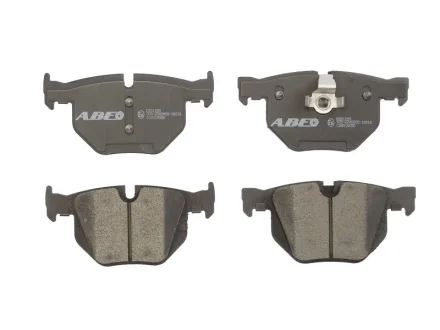 Комплект гальмівних колодок задн, BMW 3 (E90), 3 (E92), 3 (E93), 5 (E60), 5 (E61), 6 (E63), 6 (E64), 7 (E65, E66, E67), X5 (F15, F85), X6 (F16, F86) 2.0-4.4 12.01-07.19 ABE C2B019ABE