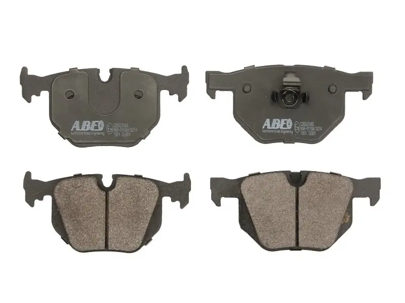 Комплект гальмівних колодок задн, BMW 7 (E65, E66, E67) 3.0-4.0 11.01-12.09 ABE C2B022ABE (фото 1)