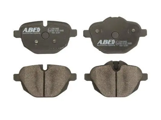 Комплект гальмівних колодок задн, BMW 5 (E60), 5 (F10), 5 (F11), 5 (G30, F90), 5 (G31), 6 GRAN TURISMO (G32), 7 (G11, G12), I8 (I12), I8 (I15), X3 (F25), X3 (G01), X3 (G01 1.5H-Electric 09.08- ABE C2B024ABE (фото 1)