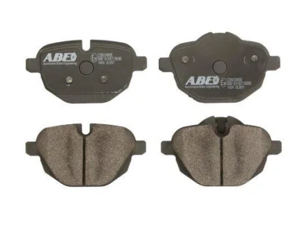 Комплект гальмівних колодок задн, BMW 5 (E60), 5 (F10), 5 (F11), 5 (G30, F90), 5 (G31), 6 GRAN TURISMO (G32), 7 (G11, G12), I8 (I12), I8 (I15), X3 (F25), X3 (G01), X3 (G01 1.5H-Electric 09.08- ABE C2B024ABE