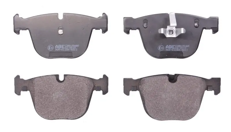 Комплект гальмівних колодок задн, BMW 5 GRAN TURISMO (F07), 6 (F12), 7 (E65, E66, E67), 7 (F01, F02, F03, F04) 2.0-6.0 03.05-02.17 ABE C2B025ABE (фото 1)