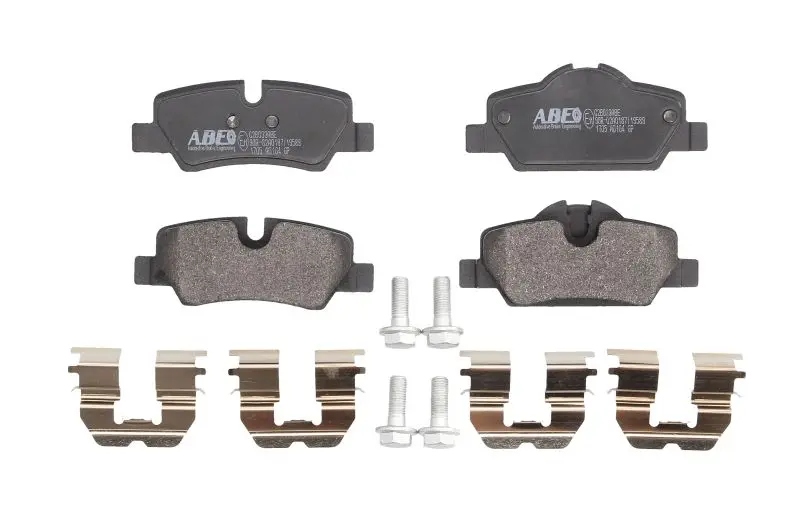 Комплект гальмівних колодок задн, MINI (F55), (F56), (F57), CLUBMAN (F54), COUNTRYMAN (F60) 1.2-2.0D 09.13- ABE C2B033ABE (фото 1)