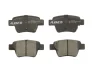 Комплект гальмівних колодок задн, CITROEN C4, C4 GRAND PICASSO I, C4 I, C4 PICASSO I PEUGEOT 207, 307, 405 I, 408, PARTNER, PARTNER TEPEE 1.4-2.0D 07.88- ABE C2C010ABE (фото 1)
