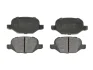 Комплект гальмівних колодок задн, ALFA ROMEO 147, 156, GT FIAT 500, 500 C, LINEA LANCIA LYBRA 1.3D-3.2 02.97- ABE C2D006ABE (фото 1)