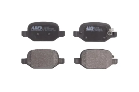 Комплект гальмівних колодок задн, FIAT 500, 500 C, 500L 0.9-1.6D 10.07- ABE C2F014ABE