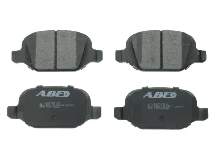 Комплект гальмівних колодок задн, FIAT 500, 500 C, PANDA 0.9-1.4 10.07- ABE C2F015ABE
