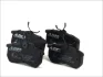 Комплект гальмівних колодок задн, FORD FIESTA, FIESTA V, FIESTA VI, FIESTA VII, FOCUS I, PUMA FORD USA FOCUS, FOCUS ZX3, FOCUS ZX5 1.0-2.0 08.98- ABE C2G007ABE (фото 1)