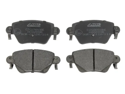 Комплект гальмівних колодок задн, ALFA ROMEO 159 FORD COUGAR, MONDEO III JAGUAR S-TYPE II, X-TYPE I RENAULT KANGOO, KANGOO EXPRESS 1.0-4.0 09.99- ABE C2G008ABE